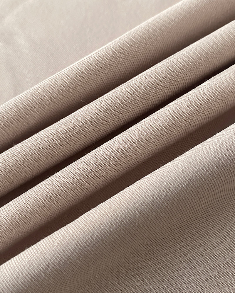 V-Neck High Stretch Tapered Drop-Crotch Casual Jumpsuit With Pockets