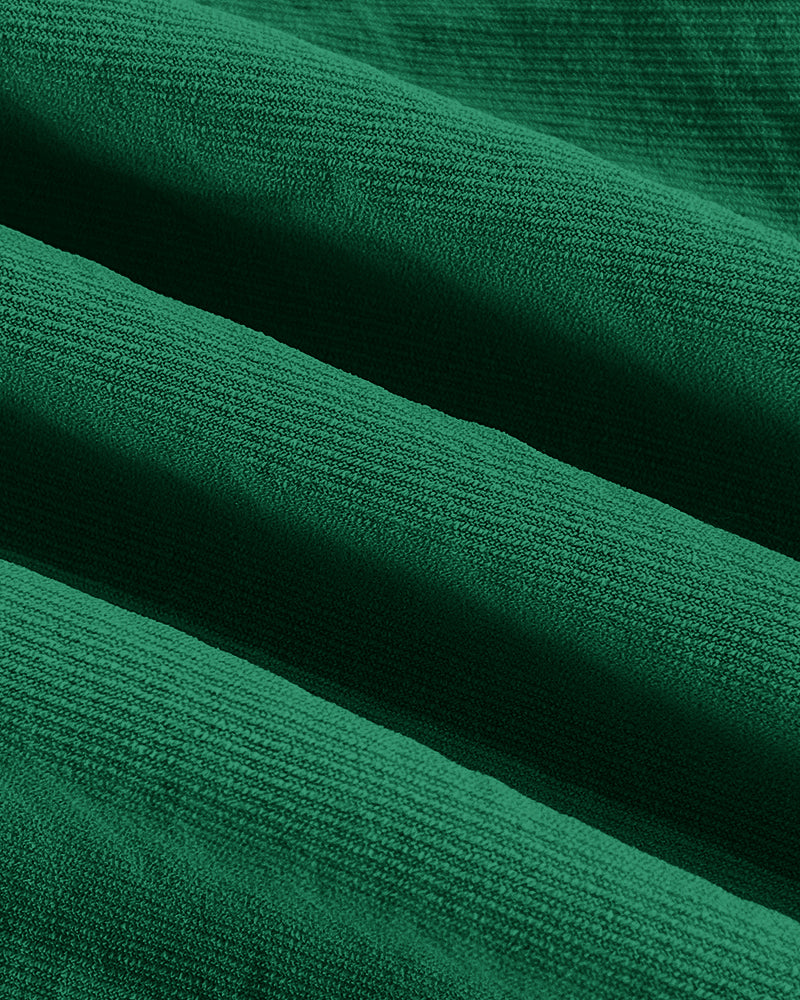 Skew Neck Lantern Sleeve Loose Top & Zipper Fly Wide Leg Pants Set Without Belt