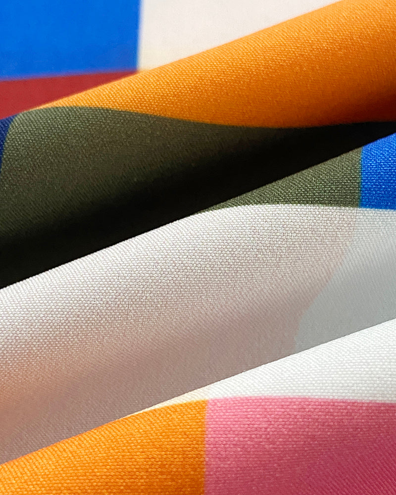 Colorful Plaid Print Overlap V-Neck Puff Sleeve Wrap Lace-Up Vacation Dress Casual Bow Tie Waist Ruffle Hem Maxi Dress