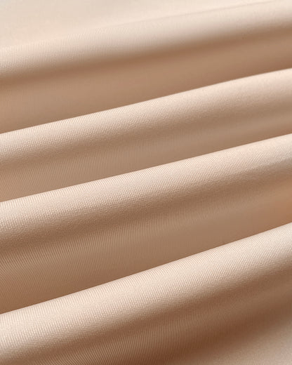 Bowknot Decor Deep V-Neck Sleeveless Slit Party Dress Ruched Zipper Back Slim Fit Midi Dress