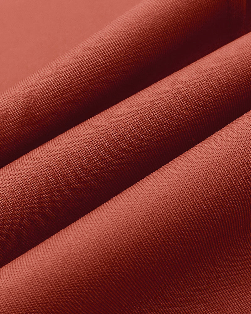 Golden Button Decor Long Sleeve Seam Front Overalls Casual Zipper Back Faux Two-Piece Commuting Jumpsuit