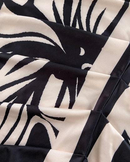 Floral Print Deep V Neck Short Sleeve Ruched Maxi Dress Casual Slit Front Vacation Dress