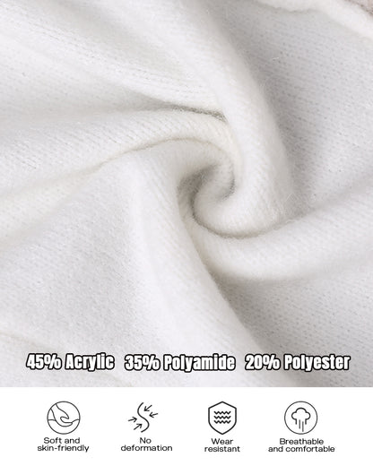 Letter Heart Pattern Long Cardigans Knitted Open Front Oversized Hooded Outerwear Sweater Coat