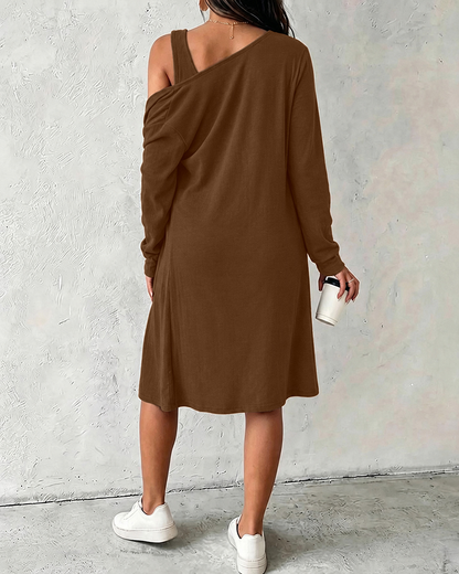 Ensemble 2 pièces en tricot pour femme, robe débardeur moulante Henley avec cardigan mi-long assorti avec poches