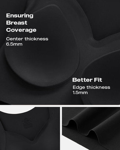 ChicMe ContourX V Neck Shapewear Seamless Tank High Strechy Long Sleeve Slim Fit Tops