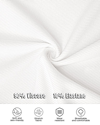 ChicMe Built-in Bra Ribbed Round Neck Tank Top